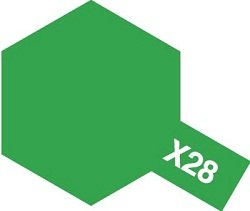 画像1: 旧価格 タミヤ（80028）エナメル X-28 パークグリーン  