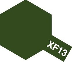 画像1: タミヤ（80313）エナメル XF-13 濃緑色  