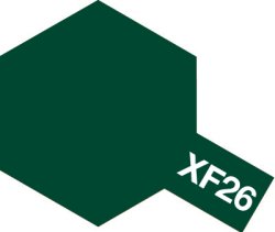 画像1: 旧価格 タミヤ（80326）エナメル XF-26 ディープグリーン  