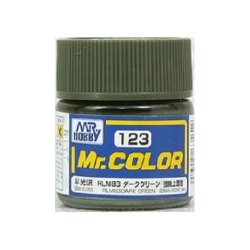 画像1: 旧価格 GSIクレオス (C123) Mr.カラー (RLM83ダークグリーン) 半光沢