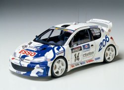 画像1: タミヤ（24221）1/24 プジョー 206 WRC  