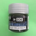 GSIクレオス (SM206) Mr.カラー スーパーメタリック2 (スーパークロームシルバー2)   
