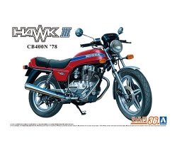 画像1: アオシマ (36) 1/12（1978年) ホンダ CB400N HAWK-III '78  