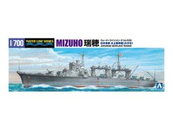 画像1: アオシマ  (550) 1/700 日本海軍 水上機母艦 瑞穂  