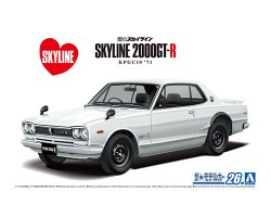 画像1: アオシマ (26) 1/24 ニッサン KPGC10 スカイラインHT2000GT-R '71  