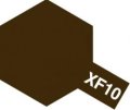タミヤ（81710）アクリルミニ XF-10 フラットブラウン  