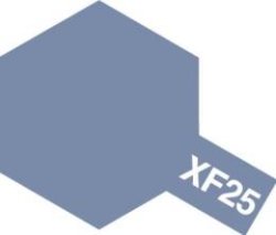 画像1: 旧価格タミヤ（81725）アクリルミニ XF-25 ライトシーグレイ  