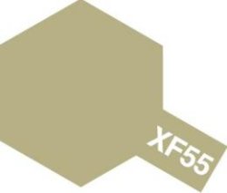 画像1: タミヤ（81755）アクリルミニ XF-55 デッキタン