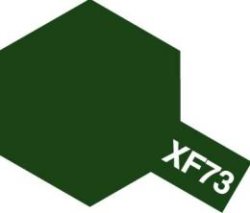 画像1: タミヤ（81773）アクリルミニ XF-73 濃緑色 （陸上自衛隊）  