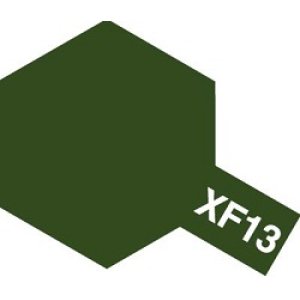 画像: タミヤ（80313）エナメル XF-13 濃緑色  