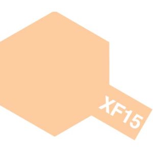 画像: 旧価格 タミヤ（80315）エナメル XF-15 フラットフレッシュ  