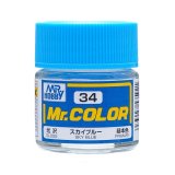 画像: GSIクレオス (C34) Mr.カラー (スカイブルー)   