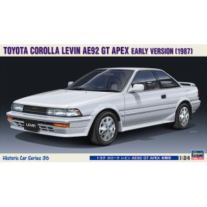 画像: ハセガワ  (HC36) 1/24 (1987年) トヨタ カローラ レビン AE92 GT APEX 前期型  