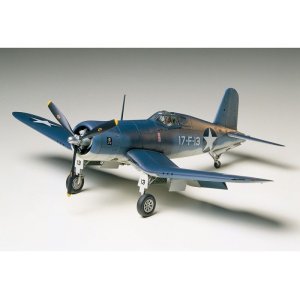 画像: タミヤ (61046) 1/48 (太平洋戦争中) チャンスヴォート F4U-1/2 バードケージ コルセア   