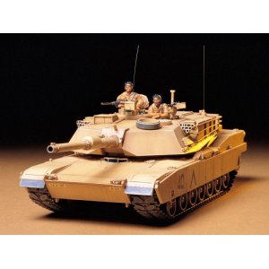 画像: タミヤ（35156）1/35 アメリカ M1A1戦車 ビッグガン・エイブラムス  