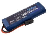 画像: ハイテック  (XP3600-NT-B)  Ni-MH 7.2V 3600mAh タミヤタイプコネクター  