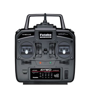 画像: フタバ (037177)  4YWD EP向け T/R/サーボ付セット / R214GFE受信機 / Ｕ300サーボx3付         　