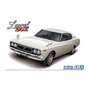 画像: アオシマ (14) 1/24 (1972年）1/24 ニッサン KHC130 ローレルHT2000SGX '72   