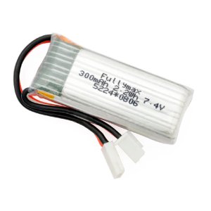 画像: ハイテック  (WLF959-010)  Li-Poバッテリー 7.4V 300mAh（F959/A800） 