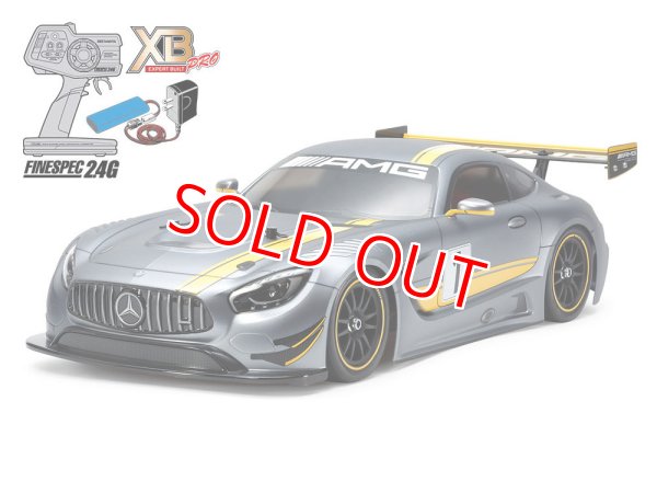 画像1: タミヤ（57900）1/10RC XB (完成モデル)  MERCEDES-AMG GT3 (TT-02シャーシ)   