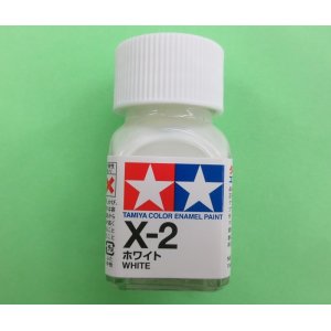 画像: タミヤ  (80002)  エナメル X-2 ホワイト  