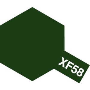 画像: タミヤ（81758）アクリルミニ XF-58 オリーブグリーン  