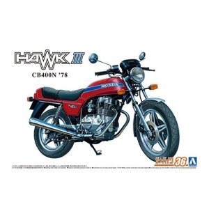 画像: アオシマ (36) 1/12（1978年) ホンダ CB400N HAWK-III '78  