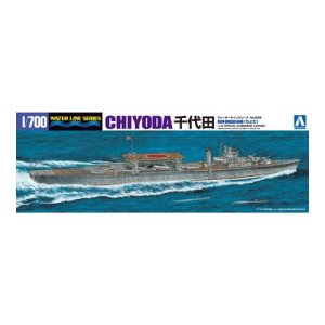 画像: アオシマ  (549) 1/700 日本海軍 特殊潜航艇母艦 千代田  