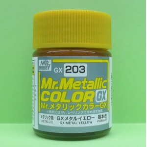 画像: GSIクレオス (GX203) GXメタルイエロー (メタリック色)  