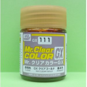 画像: GSIクレオス (GX111) GX クリア ゴールド (透明色)   