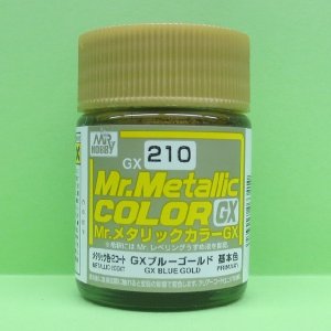 画像: GSIクレオス (GX210) GXブルーゴールド (メタリック色)  