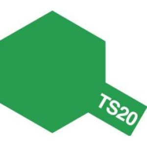 画像: タミヤ（85020）TS-20 メタリックグリーン   