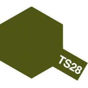 画像: タミヤ（85028）TS-28 オリーブドラブ2  (つや消し)  