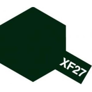 画像: 旧価格 タミヤ（80327）エナメル XF-27 ブラックグリーン  