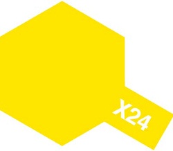 画像1: タミヤ（80024）エナメル X-24 クリヤーイエロー  