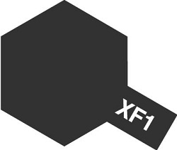 画像1: タミヤ（80301）エナメル XF-1 フラットブラック  