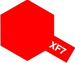 画像1: タミヤ（80307）エナメル XF-7 フラットレッド  