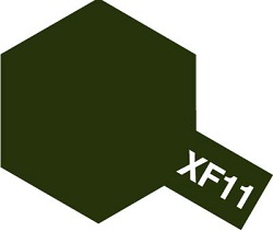 画像1: タミヤ（80311）エナメル XF-11 暗緑色  