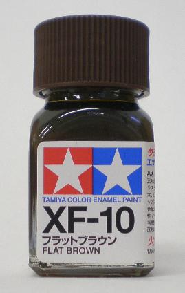 画像: タミヤ（80310）エナメル XF-10 フラットブラウン  