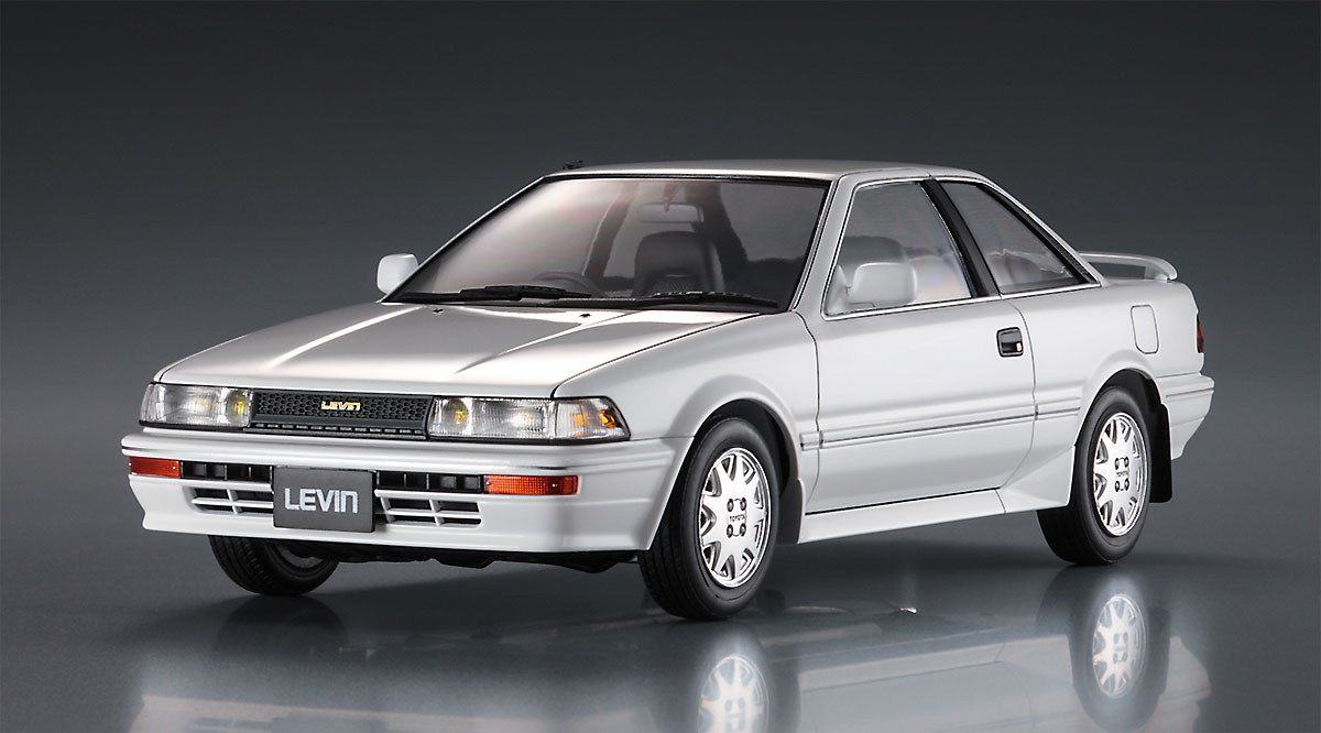 ハセガワ (HC36) 1/24 (1987年) トヨタ カローラ レビン AE92 GT APEX 前期型 - もけいらんど  マルサンモケイ（マルサン模型）