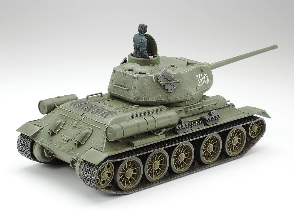 画像: タミヤ (99) 1/48 (1941年) ソビエト中戦車 T-34-85     