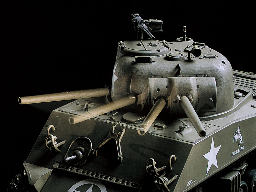 タミヤ 1/35 RC アメリカ M4A3シャーマン戦車 (専用プロポ付き) - も