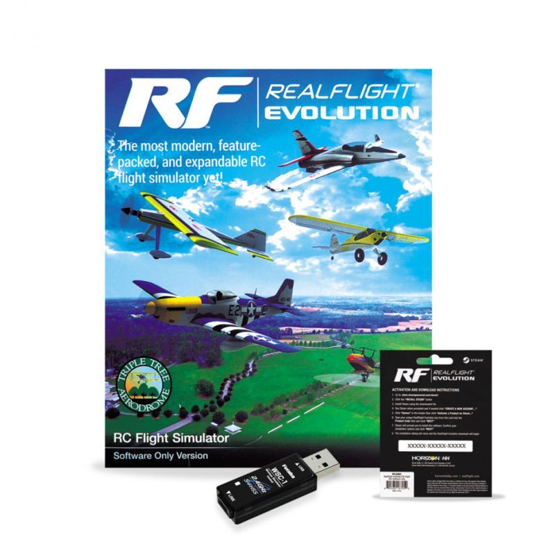 画像1: 【新製品】フタバ (036828)  REAL FLIGHT EVOLUTION+WSC-1付    