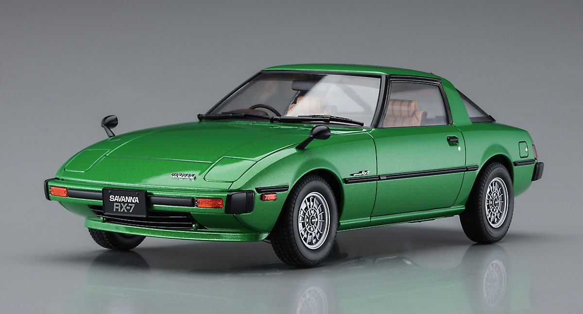 画像: ハセガワ  (HC43) 1/24 (1978年)  マツダ サバンナ RX-7 （SA22C） 前期型 リミテッド  