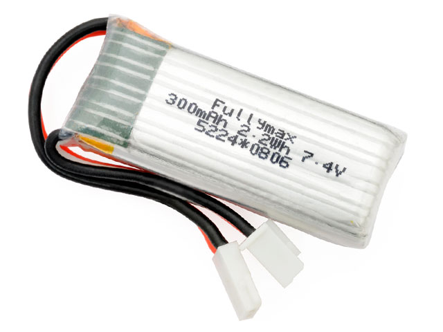 画像1: ハイテック  (WLF959-010)  Li-Poバッテリー 7.4V 300mAh（F959/A800） 