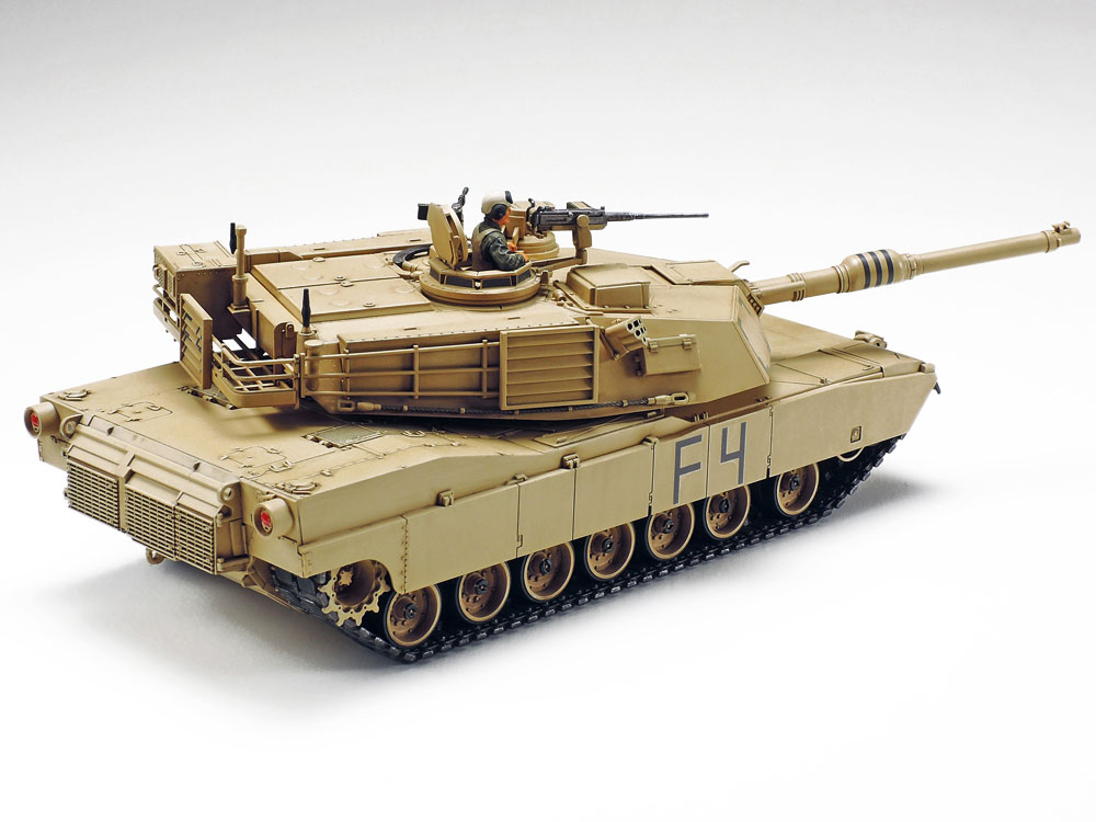 画像: タミヤ (92) 1/48 (1980年) 1/48 アメリカ M1A2 エイブラムス戦車  