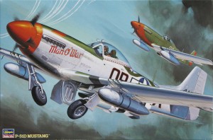 画像: ハセガワ (ST5)  1/32 (1940年) P-51D ムスタング  