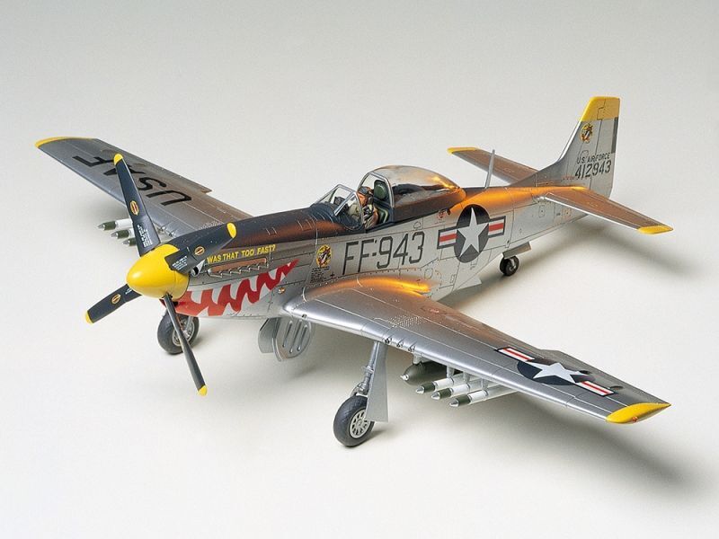 画像1: タミヤ  (61044)  1/48 ノースアメリカン F-51D マスタング （朝鮮戦争仕様）  