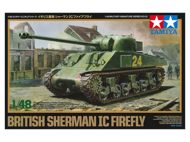 画像: タミヤ（32532）1/48 イギリス戦車 シャーマン IC ファイアフライ  