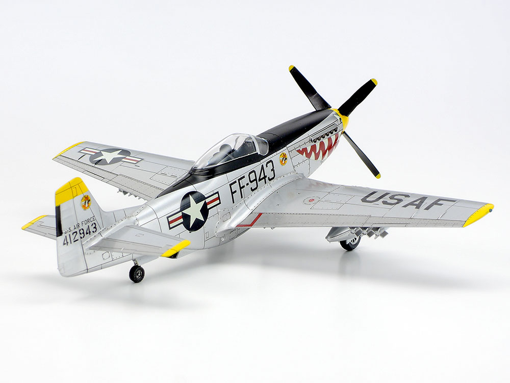 画像: タミヤ（60754）1/72 ノースアメリカン F-51D マスタング （朝鮮戦争仕様）  